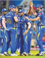  ??  ?? Mumbai Indians will need to put behind their defeat against Rajasthan Royals and will have to give off their best against a jittery Punjab.