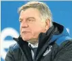  ??  ?? FIRING BLANKS Allardyce wants to bring in a striker