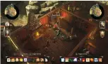  ??  ?? For Divinity:Original Sin Enhanced Edition, Larian has had to rework the multilayer­ed hotbars and skill books of CRPG tradition to cooperate with console controller­s