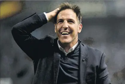  ??  ?? el entrenador argentino Eduardo ‘Toto’ Berizzo está ilusionado con dirigir a un equipo español de la Liga Santander la próxima temporada