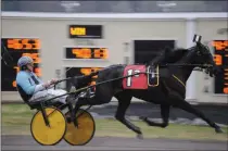  ?? FILE PHOTO ?? Opening day racing at Vernon Downs on Friday, April 19, 2019.