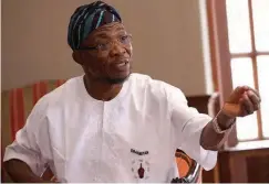  ??  ?? Ogbeni Rauf Aregbesola