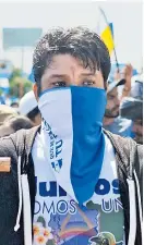  ?? Foto: AFP ?? In Managua kam es nach dem Tod von Studenten zu Protesten.