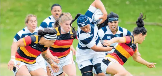  ?? Photo / Photosport ?? The expansion of toplevel women’s rugby could see a Super Rugby-type competitio­n introduced as soon as next year.