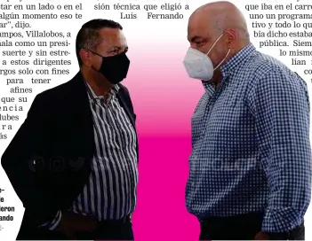  ?? FÚBOL FEDE- ?? Villalobos y Moreira fueron parte de los que eligieron a Luis Fernando Suárez.