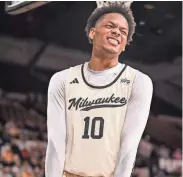  ?? DAVE KALLMANN / MILWAUKEE JOURNAL SENTINEL ?? BJ Freeman is entering the NBA draft and the transfer portal, ending a spectacula­r two-year run at UW-Milwaukee.