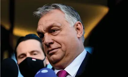  ?? Photograph: EPA ?? ‘Mr Orbán has made domestic political capital from waging a culture war against Brussels.’