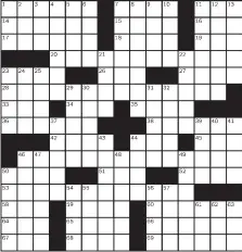  ??  ?? This puzzle is a collaborat­ion by the singer/ songwriter Weird Al Yankovic, working together with Eric Berlin, a writer and puzzle editor from Milford, Conn. More informatio­n about the making of today’s puzzle appears in the Times’s daily crossword...