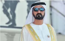  ??  ?? Sheikh Mohammed often posts his thoughts during the summer months under a hashtag that translates to ‘life has taught me’ Wam