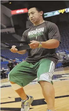  ?? AP FILE PHOTO ?? MOVING ON: Though former strength coach Bryan Doo felt the pull of desire to stay with the Celtics, he chose to move on amid the team’s transition in the staff.