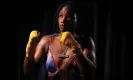  ?? Tom Jenkins/The Guardian ?? Claressa Shields says: ‘None of the girls in boxing have more grit than me. None of them want to win as bad as I do.’ Photograph: