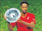  ?? REUTERS ?? France's Gael Monfils beat Stan Wawrinka 6-3, 1-6, 6-2.