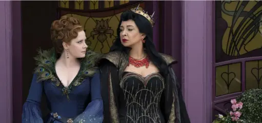  ?? Jonathan Hession ?? Amy Adams and Maya Rudolph in Disney's live-action "Disenchant­ed."