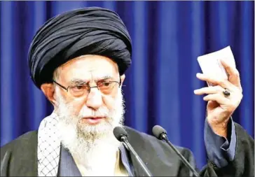  ?? AFP ?? Iran’s Supreme Leader Ayatollah Khamenei.