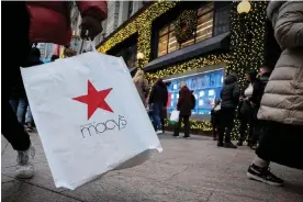  ?? ?? In January, Macy’s announced to cut 2,350 jobs. Photograph: Brendan McDermid/Reuters