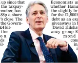  ??  ?? WINNING STAKE: Philip Hammond