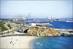  ?? PATRICIA DE MELO MOREIRA/AFP ?? Portugal’s deepwater port in Sines could be an Atlantic gate for China’s ‘Belt and Road’ project.