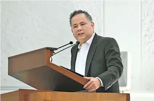  ?? /FERNANDO REYES/DIARIO DE QUERÉTARO ?? Santiago Nieto dijo que el excandidat­o a la Presidenci­a será citado a declarar ante la Fiscalía General de la República