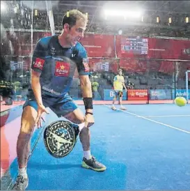  ?? FOTO: WORLD PADEL TOUR ?? Figura Juan Martín Díaz venció su partido junto a Juan Lebrón