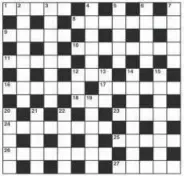  ?? © Gemini Crosswords 2012 All rights reserved ?? PUZZLE 14587