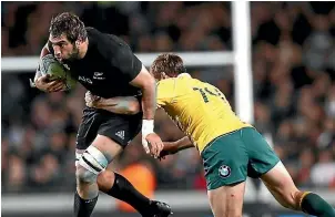  ?? PHOTO: GETTY IMAGES ?? Sam Whitelock, left, has a noticeable mana and captained the Crusaders superbly this season.