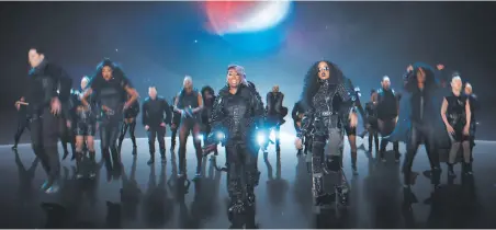  ?? PepsiCo ?? Missy Elliott (center left) and H.E.R. will be part of Pepsi’s Super Bowl ad as the company tries to reignite the cola wars. Below: Ellen DeGeneres (left) and wife Portia de Rossi appear in a scene from Amazon’s 2020 Super Bowl spot, touting Alexa.