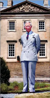  ?? Prince Charles outside Dumfries House ?? ETHICS INQUIRY: