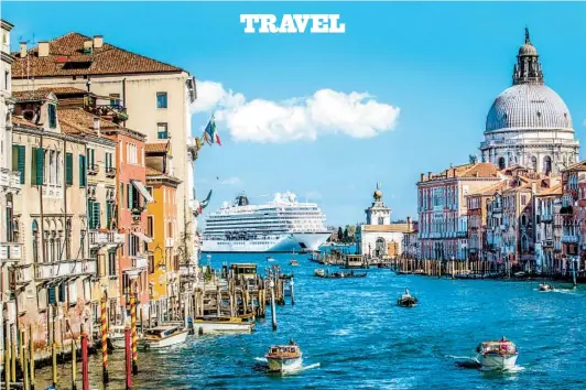  ?? VIKING CRUISES PHOTOS ?? The Viking Star, near the Grand Canal of Venice, Italy, is one of the cruise line’s two 930-passenger ships with sold-out world tours set to sail in December.