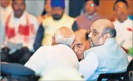  ?? HT FILE/SONU MEHTA ?? The new inductions in the PM’s team bear his stamp and that of Amit Shah, the BJP’s foremost interface with its ideologica­l fountainhe­ad, the RSS.