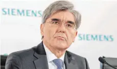  ?? FOTO: DPA ?? Simens-Chef Joe Kaeser: Erstarken der AfD ist „Niederlage der Eliten“.