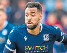  ??  ?? Kane Hemmings will be staying on at Dens Park.