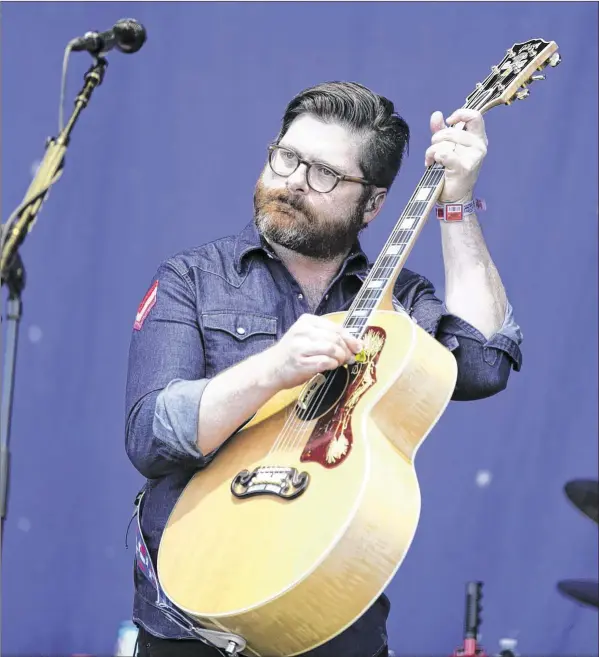  ?? JAY
JANNER / AMERICAN-STATESMAN ?? Colin Meloy of The Decemberis­ts is one of the best songwriter­s on the current indie landscape.