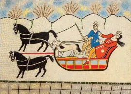  ?? ?? Morris Hirshfield. Wintersled I. 1946