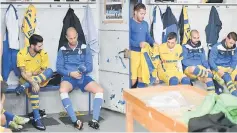  ??  ?? Canelas 2010 captain Fernando Madureira (centre) enters the locker room in Vila Nova de Gaia, in this Jan 8 file photo. — AFP photo