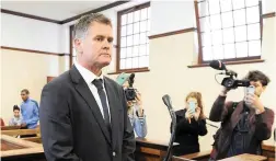  ?? PICTURE: LEON LESTRADE/ANA ?? IN DOCK: Former real estate executive Jason Rohde is on trial in the Western Cape High Court for the murder of his wife Susan.