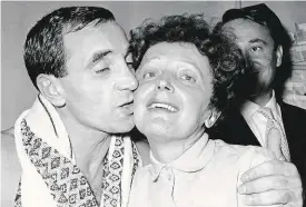  ?? Charles Aznavour s Édith Piaf (9. říjen 1958).
FOTO PROFIMEDIA ?? Tenkrát v Paříži...