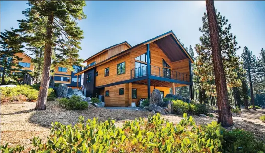  ??  ?? Sierra Colina is a new gated community now selling in Zephyr Cove, Nevada. Live the ultimate Lake Tahoe lifestyle near skiing, golf, dining and shopping.