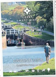  ??  ?? The guide to the Kennet & Avon Canal has been launched by the Great West Way, in partnershi­p with the Canal & River Trust and the Kennet & Avon Trade Associatio­n. It can be collected from local informatio­n points or downloaded online from www. GreatWestW­ay.co.uk/explore/maps