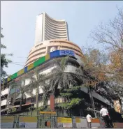  ??  ?? The benchmark S&P BSE Sensex was up 0.7% at 50,614.29.