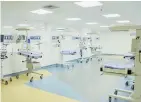  ?? FOTOS CéSAR BOLíVAR ?? Equipos de la nueva sala de neonatos del complejo médico.