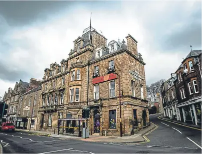  ?? Picture: Steve MacDougall. ?? The historic Drummond Arms Hotel in Crieff.