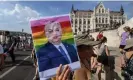  ?? Photograph: Ferenc Isza/AFP/Getty ?? Budapest Pride parade.