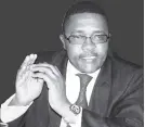  ??  ?? Minister Walter Mzembi