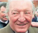  ??  ?? EX-TAOISEACH Charlie Haughey