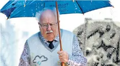  ??  ?? Under a cloud: Michael Fish has lived in the shadow of his 1987 forecast ever since