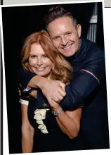  ??  ?? Third time lucky: Roma with husband No.3 Mark Burnett