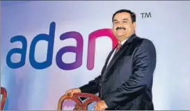  ?? MINT/FILE ?? Chairman of the Adani Group, Gautam Adani