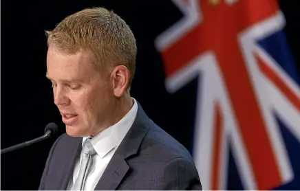  ?? ROBERT KITCHIN/STUFF ?? Chris Hipkins faces a challenge explaining to the public why some things Labour has worked on for years are suddenly not worth doing.