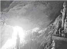  ?? Kenro Izu ?? “Pal Ou Cave” is among photograph­s by Kenro Izu featured in “Songs of Lao” at Booker-Lowe Gallery.