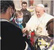  ?? FOTO: WWW.IMAGO-IMAGES.DE ?? Papst Franziskus besucht in Nikosia einen ökumenisch­en Gottesdien­st mit Flüchtling­en.